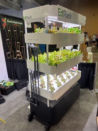 EdRack by RAYN Growing Systems at Cultivate '25 in Columbus