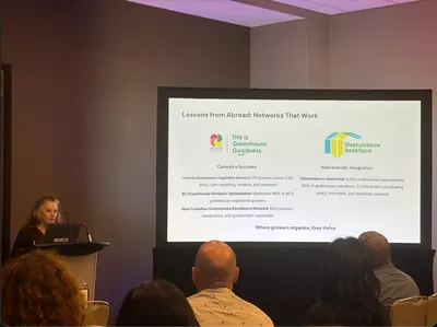 Melanie presenting at ASHS '25 in New Orleans